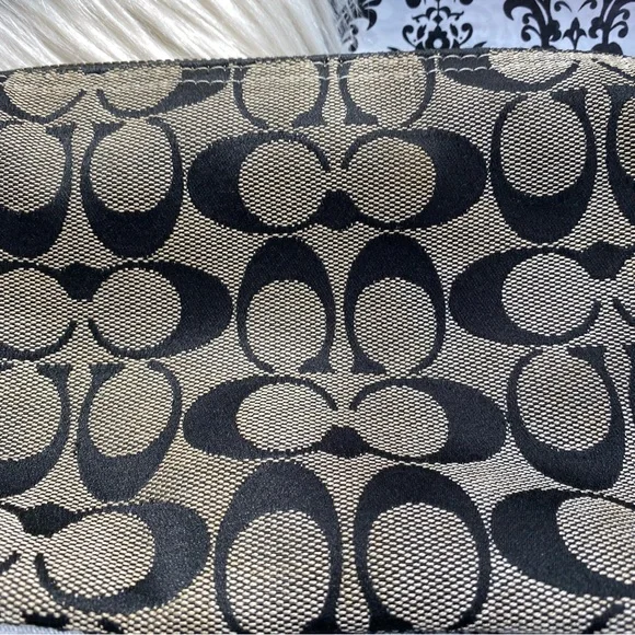 Coach : VINTAGE : Y2K monogram ‘demi’ mini baguette shoulder bag handbag - Picture 3 of 10